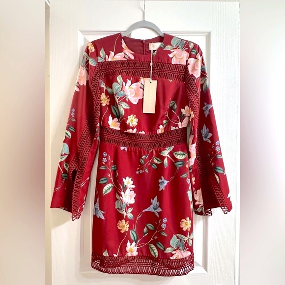KEEPSAKE Floral Dress NWT S - Picture 1 of 10